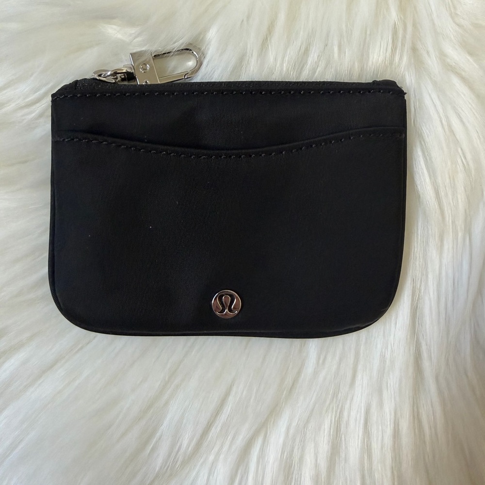 Lululemon Athletica Clippable Card Holder Black